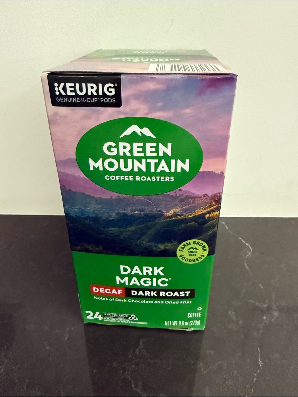 Green Mountain Decaf Dark Magic for Keurig
